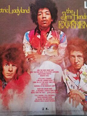 jimi hendrix electric ladyland new 2010 180 gram 2 lp set & booklet - hard rock